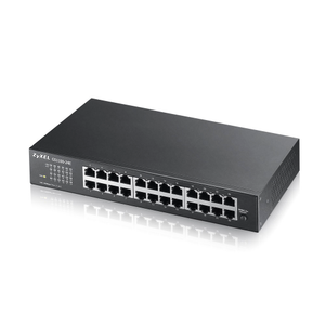 ZyXEL GS1100-24E V3 24 Port GigaBit Y�netilemez Sessiz Rackmount Switch
