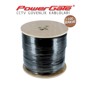 PowerGate Out 250mt 2+1 (2x0,50+0.33) %100Bak�r D�� Ortam Cctv G�venlik Kablosu