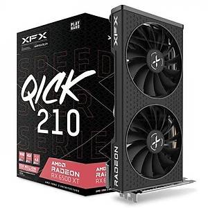 XFX Speedster QICK 210 RX6500XT 4GB GDDR6 64Bit Gaming Ekran Kart� (RX-65XT4DBDQ)