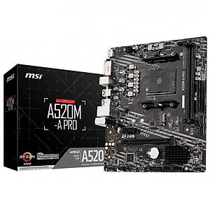 Ms��A520M-A PRO AM4 DDR4 M2 mATX Anakart