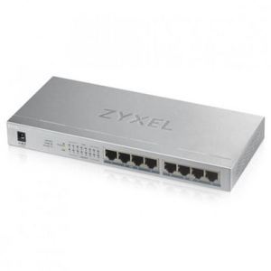 ZyXEL GS1008HP 8 Port Poe GigaBit 60W Y�netilemez Masa�st� Switch