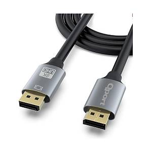 Qport Q-DP104 10m 8K 1.4V DisplayPort Kablo