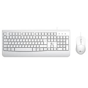 Lenovo Lecoo CM105-B Usb Kablolu Tr Beyaz Klavye Mouse Set