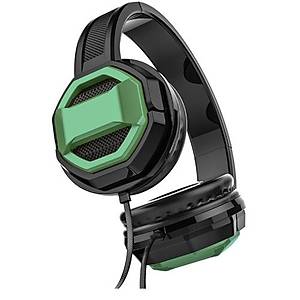 Snopy SN-101 Bonnt Ye�il PC-Telefon Mikrofonlu Kulakl�k