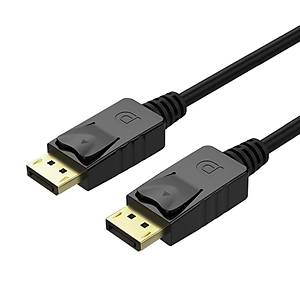 Unitek Displayport Kablo v1.2 4K 60Hz 1.5m (Y-C607BK)