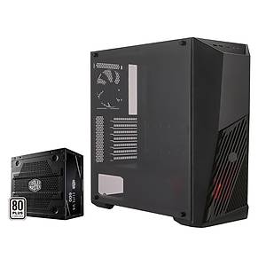 CM MasterBox K501L V4 600W 80+ Mesh �n Panel 2x120mm Fanl� Pencereli MidTower Kasa