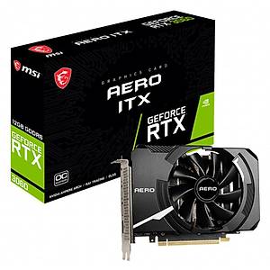 MSI GeForce RTX 3060 Aero ITX 12G OC 12GB GDDR6 192Bit DX12 Gaming Ekran Kart�