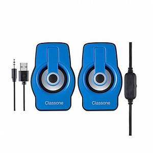 Classone X1 Blue RGB Gaming Hoparl�r