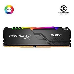 Kingston-HyprX 8GB FryRGB 3600MHz HX436C17FB3A/8 Bellek Ram