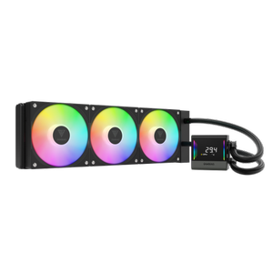 Gamdias Chione E4-360 360mm ARGB 3 Fanl� Dijital Ekran CPU S�v� So�utma