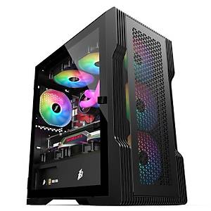 1ST Player Trilobite T3 600W 80+ 4X12cm Fan Micro ATX Siyah Kasa