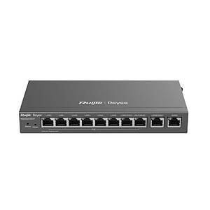 Ruijie Reyee RG-EG210G-P 10Port Gigabit 600Mb/s 70W Y�netilebilir POE Router