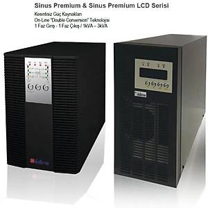 Inform Sinus Premium 1KVA UPS  (2x 7AH) 5-12dk