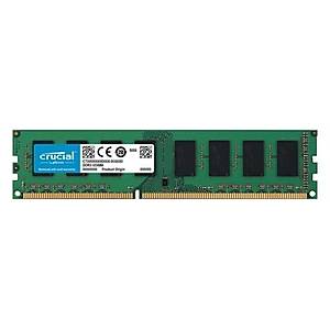 Crucial 4GB 1600MHz DDR3 CL11 1,35V CT51264BD160B Bellek Ram