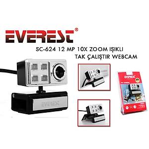 Everest SC-624 Mikrofonlu Webcam