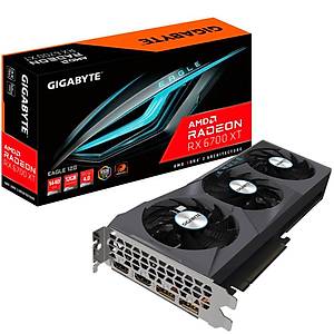 Gigabyte Radeon RX 6700 XT Eagle 12G GV-R67XTEAGLE-12GD GDDR6 192Bit DX12 Gaming (Oyuncu) Ekran Kart�