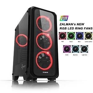 Zalman Z7 Neo 700W 80+ Mid Tower RGB Kasa Siyah