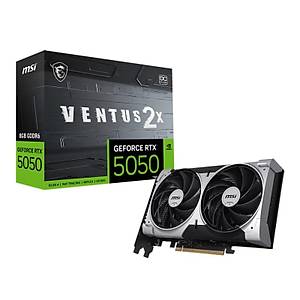 MSI RTX 5050 8G Ventus 2X OC G5050-8V2C 128Bit GDDR6 8GB Ekran Kart�