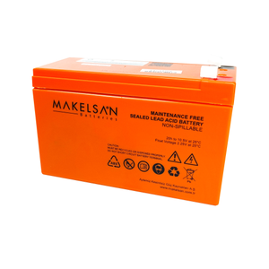MAKELSAN 12V 9Ah Bak�ms�z Kuru Ak� UPS i�in Uygundur