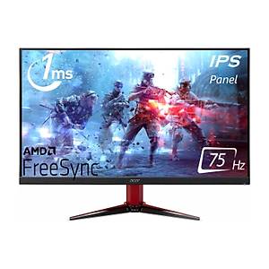 Acer 23.8 VG240YBMIIX FHD IPS Led AMD Freesync 1MS 75HZ 250 Nits (2xHDMI,VGA)MM �er�evesiz Gaming Siyah Monit�r