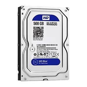 Western Digital Blue 3,5 Sata 500GB 64MB WD5000AZRZ HDD & Harddisk