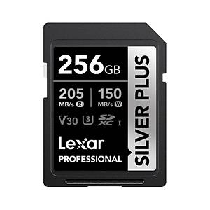 Lexar Professional Silver Plus LSDSIPL256G UHS-I U3 V30 256 GB Haf�za Kart�