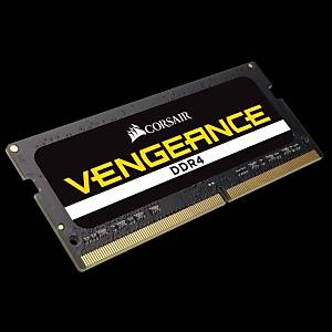 Corsair CMSX32GX4M2A3200C22 32GB (2X16GB) DDR4 3200MHz CL22 Vengeance Siyah Notebook SODIMM Bellek Ram