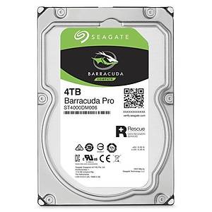 Seagate Barracuda Pro Gaming 3.5 4TB 7200RPM Sata 3.0 128MB 220MB/S 300TB/Yil Isy�k� Data Kurtarmal� Desktop Disk ST4000DM006 HDD & Harddisk