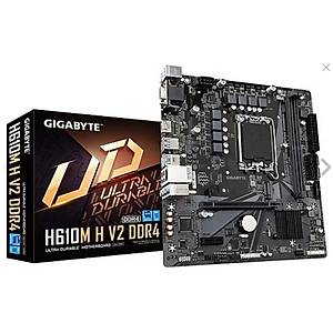 Gigabyte H610M H V2 Intel LGA1700 DDR4 Micro ATX Anakart
