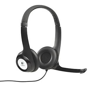 Logitech H390 Mikrofonlu Kulakl�k Siyah 981-000406