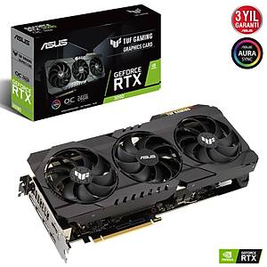 Asus TUF-RTX3090 Gaming 24GB OC GDDR6X HDMI DP 384Bit Ekran Kart�