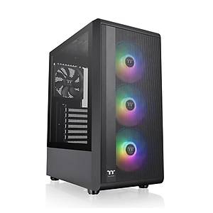 Thermaltake S200 TG 650W 80+ ARGB 3x120mm Fan Mesh �n Panel, Tempered Glass Pencereli Oyuncu Kasas�