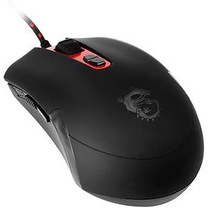 Msi GG Interceptor DS100 Gaming Mouse 3.500 Dpi Lazer Sensor Orgu Kablo Alt�n Kaplama Usb Ba�lant� Oyuncu Mouse