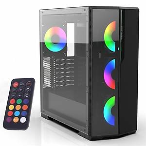 Inca Emg-17XB 4X1200mm Kumandal� ARGB Fan Gaming Computer Case