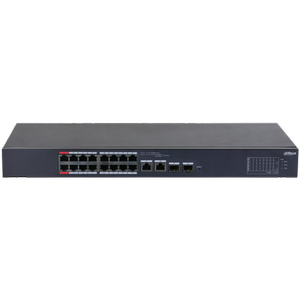Dahua CS4218-16ET-135 16Port Megabit 16 Port PoE 135W +2 Port SFP Gigabit Combo Cloud Y�netilebilir Switch
