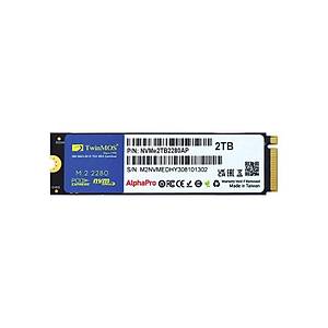 TwinMos NVMe2TB2280AP AlphaPro 2TB 3600-3250Mb/s NVMe PCIe M.2 SSD