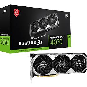 MSI RTX 4070 Super 12G Ventus 3X OC RTX4070S 12GB GDDR6X 192Bit Ekran Kart�