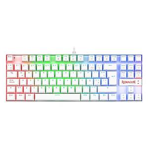 Redragon K552W-RGB  Beyaz Mekanik Klavye