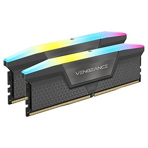 Corsair Vengeance Expo RGB Gri 32GB (2x16) CMH32GX5M2B5600Z40 DDR5 5600MHz CL40 Ram