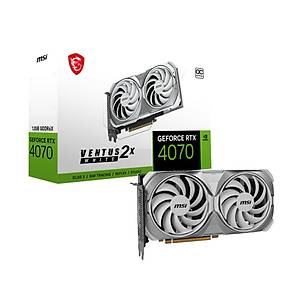 Msi RTX 4070 Ventus 2X White 12G OC RTX4070 12GB GDDR6X 192Bit Ekran kart�