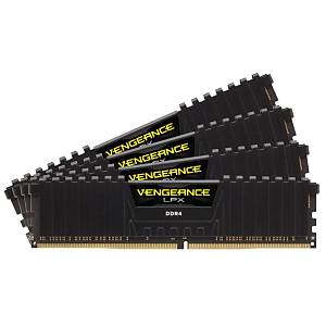 Corsair CMK32GX4M4D3600C18 32GB (4X8GB) DDR4 3600MHz CL18 Vengeance Black LPX So�utuculu DIMM Bellek Ram