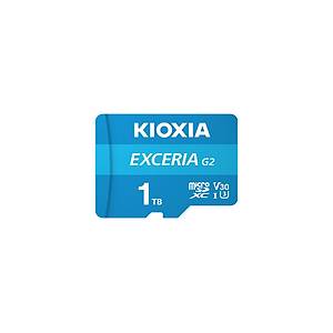 Kioxia Exceria G2 1TB LMEX2L001TG2 Class 10 UHS-I U3 V30 Micro SD Kart
