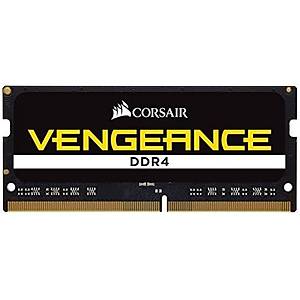 Corsair CMSX64GX4M4A2666C18 GB (4X16GB) DDR4 2666MHz CL18 Vengeance Siyah Notebook SODIMM Bellek Ram