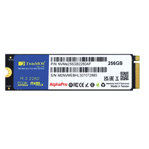 TwinMOS NVME256GB2280AP 3600-3250 MB/s TLC 3DNAND 256 GB M.2 SSD
