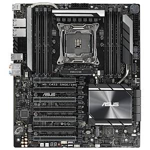 Asus WS C422 Sage/10G Intel C246 LGA1151 DDR4 2666 DP HDMI VGA M2 USB3.1 2 Adet Lan Matx Anakart