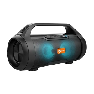Lecoo DS154 Lenovo RGB Bluetooth Stereo IPX5 Ta��nabilir Boombox Siyah Speaker