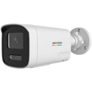 Hikvision DS-2CD1T47G2H-LIUF/SL 4MP H265+ 2.8mm Gece Renkli Ak�ll� �ift I��kl� �ift Y�nl� Konu�mal� Sesli Poe IP Bullet Colorvu G�venlik Kamera