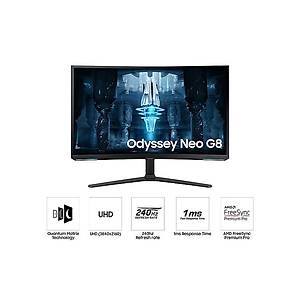 Samsung LS32BG850NPXUF 32 UHD Quantum Mini-LED 240HZ 1MS HDMI DP