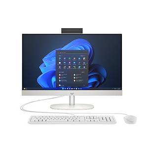 Hp Aio Pro 240 G10 A54Z6ET �ntel Ultra 5-125U 16GB 512SSD 23.8 in� Dos Beyaz W11pro Al �n one Bilgisayar