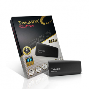 TwinMOS 512GB PSSDFGBMED32 USB 3.2 Type-C External Ta��nabilir SSD